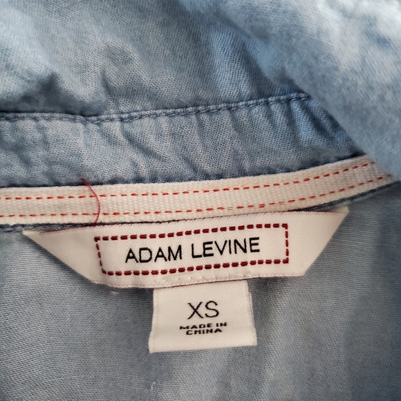 Adam Levine Blue Denim Button Down XS - Picture 6 of 6